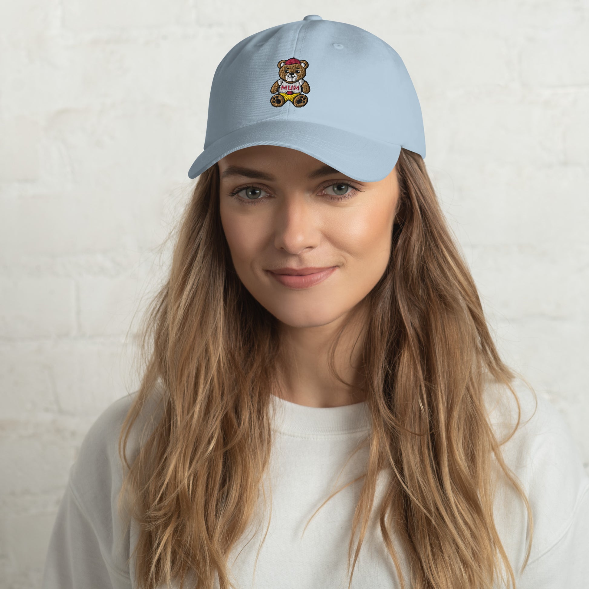 mum cap hellblau