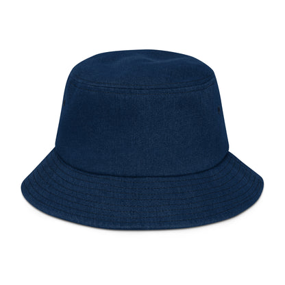 bucket hat blau hinten