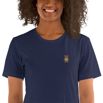 partnerlook t shirt mama blau detail