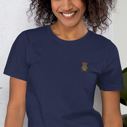 partnerlook t shirt mama blau detail